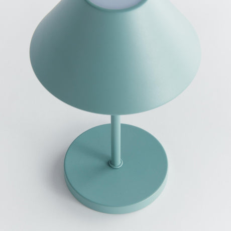 Napa Seafoam ALLUNA CORDLESS LED LAMP 10"