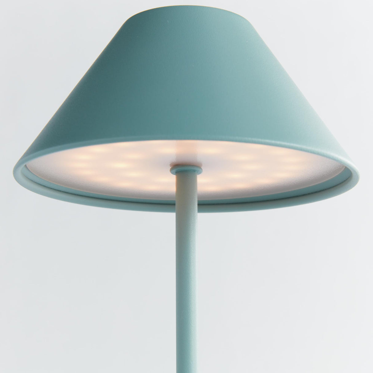 Napa Seafoam ALLUNA CORDLESS LED LAMP 10"