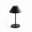 Napa Black ALLUNA CORDLESS LED LAMP 10"