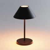 Napa Black ALLUNA CORDLESS LED LAMP 10"