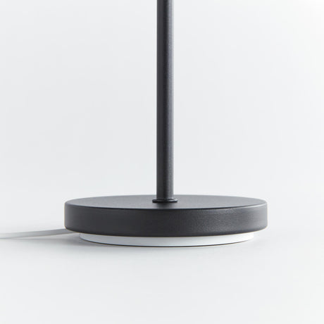 Napa Black ALLUNA CORDLESS LED LAMP 10"