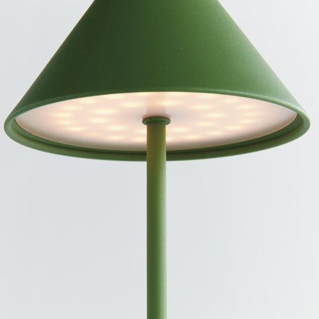 Napa Green ALLUNA CORDLESS LED LAMP 10"