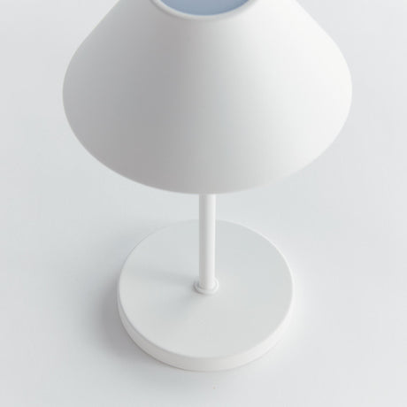 Napa White ALLUNA CORDLESS LED LAMP 10"