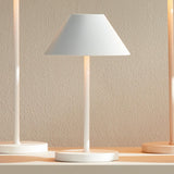 Napa White ALLUNA CORDLESS LED LAMP 10"