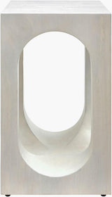 Surya Asner ASNR-003 20"H x 12"W x 12"D Accent Table