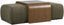 Surya Argon ARGN-001 16"H x 54"W x 30"D Furniture Piece