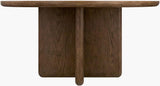 Surya Atra BOAT-001 30"H x 60"W x 60"D Dining Table/Seating