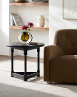 Surya Leandro BOLE-001 22"H x 25"W x 25"D Accent Table