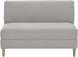 Surya Stinson BOSN-002 33"H x 63"W x 27"D Accent and Lounge Chairs