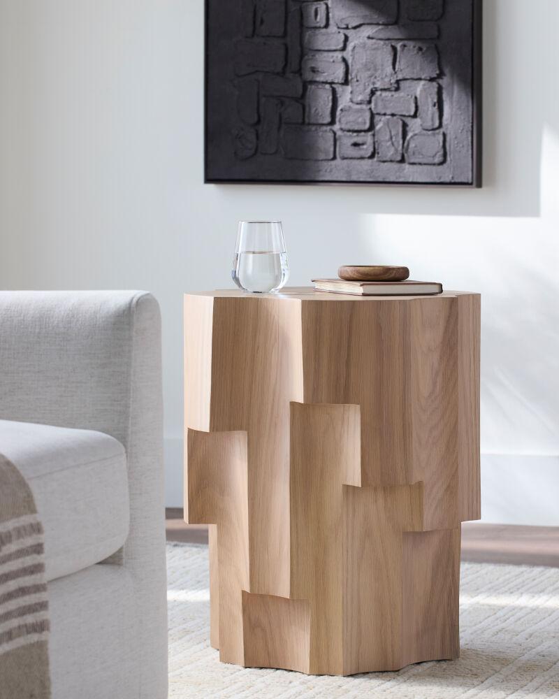 Surya Linton LINT-001 23"H x 19"W x 19"D Accent Table