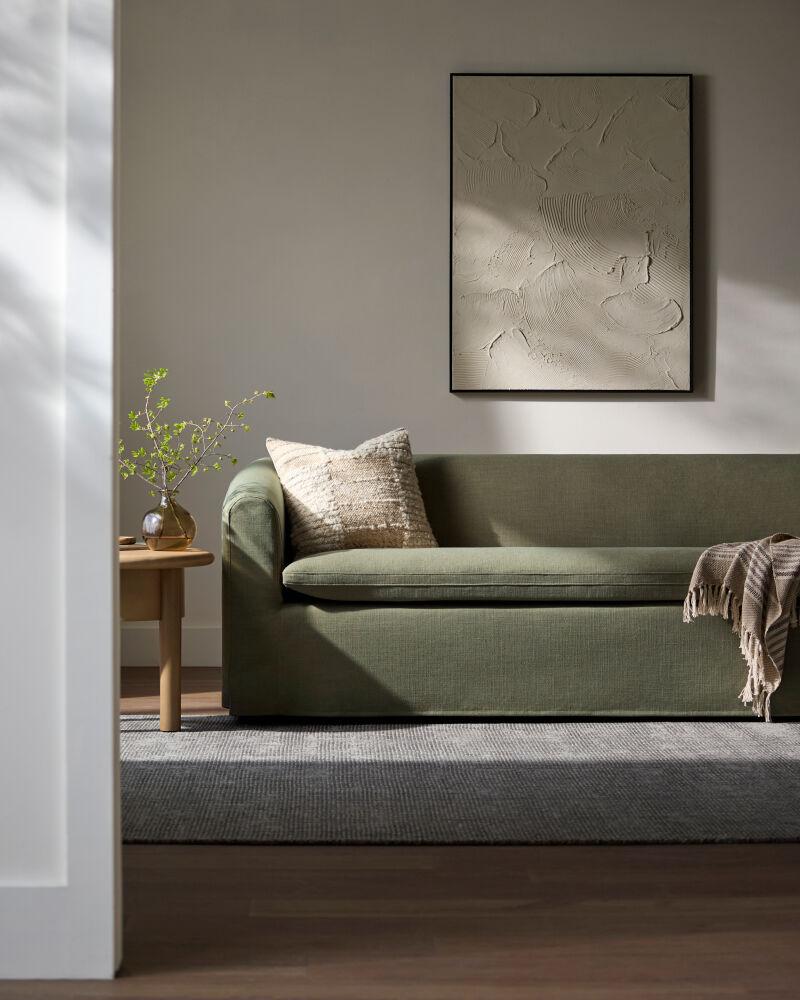 Surya Lindy LNDY-001 32"H x 84"W x 36"D Sofa