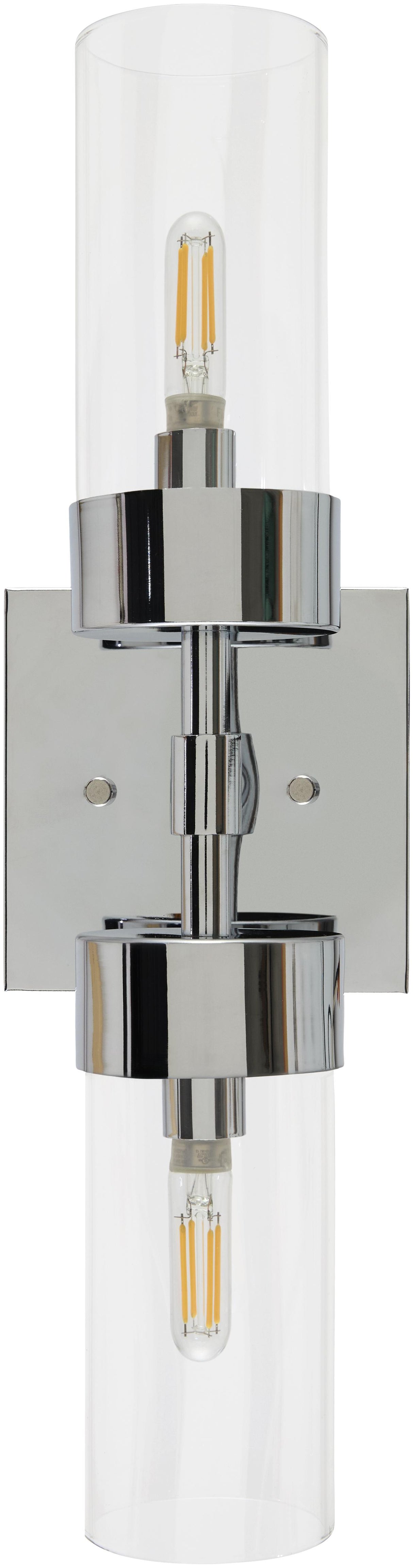 Surya Manarola MAN-001 6"L x 6"W x 18"H Wall Sconce