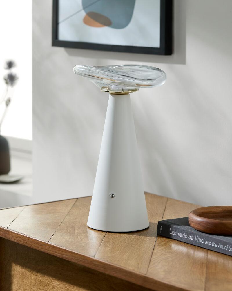 Livabliss Mafra MFR-005 12"H x 7"W x 7"D Table Lighting