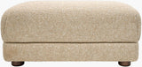 Surya Meryl MRYL-003 18"H x 37"W x 37"D Bench/Ottoman/Stool
