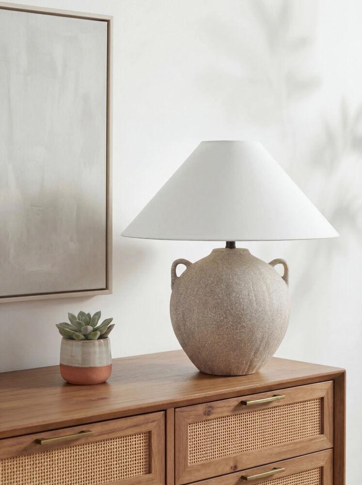 Livabliss Nivalis NIV-003 22"H x 22"W x 22"D Table Lighting