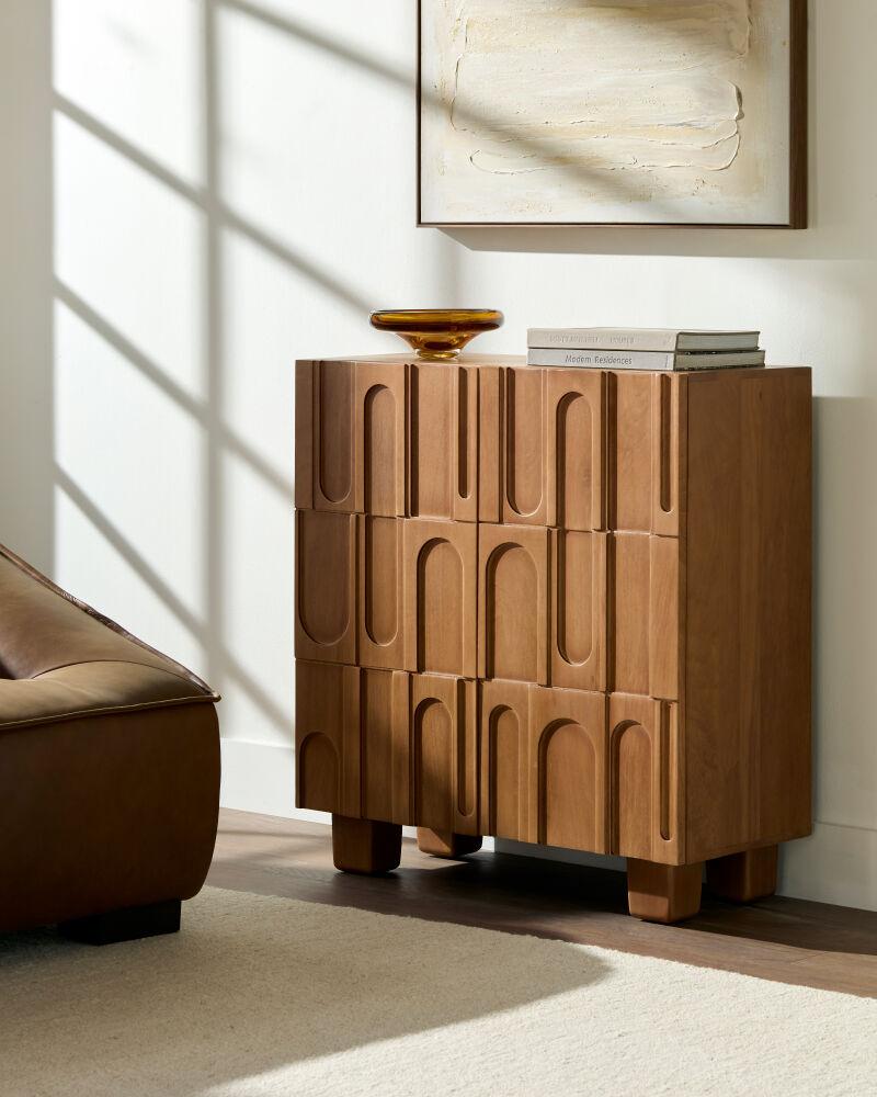 Surya Sereny Bar SERE-001 40"H x 19"W x 36"D Shelving/Storage