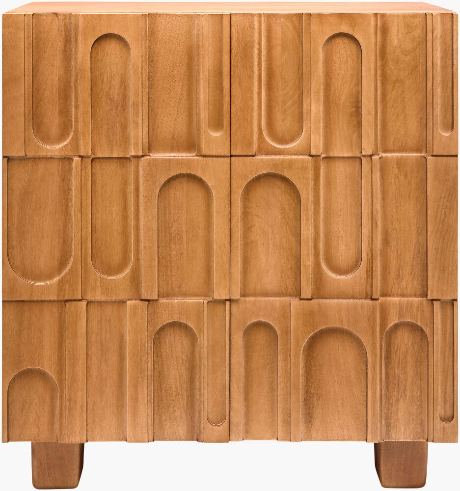 Surya Sereny Bar SERE-001 40"H x 19"W x 36"D Shelving/Storage