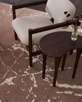 Surya Wagner WGNR-001 22"H x 20"W x 14"D Accent Table