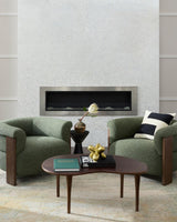 Surya Wagner WGNR-002 17"H x 44"W x 29"D Accent Table