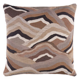 Schumacher Camel 22" x 22" Avala Hills Pillow