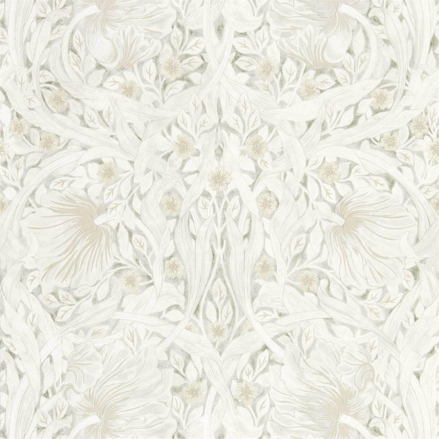 Morris & Co Pure Pimpernel Lightish Grey Wallpaper