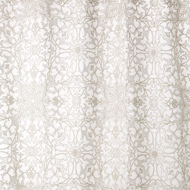 Morris & Co Pure Net Ceiling Embroidery Paper White Fabric
