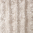 Morris & Co Pure Poppy Embroidery Pebble Fabric