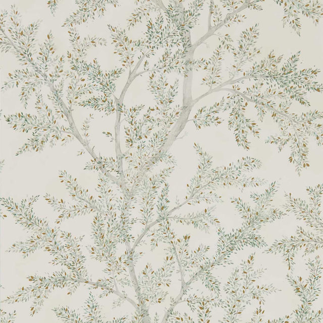 Sanderson Farthing Wood Sage Grey Wallpaper