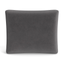 Ann Gish Charcoal 36x25x2.5 Modern Velvet Box Pillow