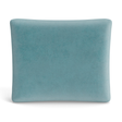 Ann Gish Amalfi Blue 36x25x2.5 Modern Velvet Box Pillow