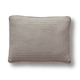 Ann Gish Silver 36x25x2.5 Pavilion Box Pillow