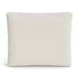 Ann Gish Cream 30x25x2.5 Strata Box Pillow