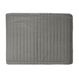 Ann Gish Metal King Charmeuse Channel Quilt Box Spring Cover