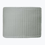 Ann Gish Silver King Charmeuse Channel Quilt Box Spring Cover