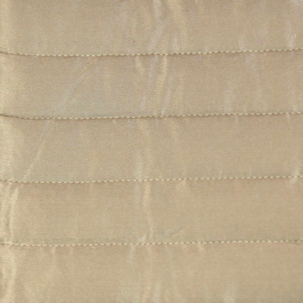 Ann Gish Pumice Queen Charmeuse Channel Quilt Box Spring Cover