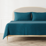Ann Gish Azure Queen Asperitas Coverlet