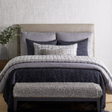 Ann Gish Grey Queen Asperitas Coverlet