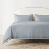 Ann Gish Slate King Chino Coverlet