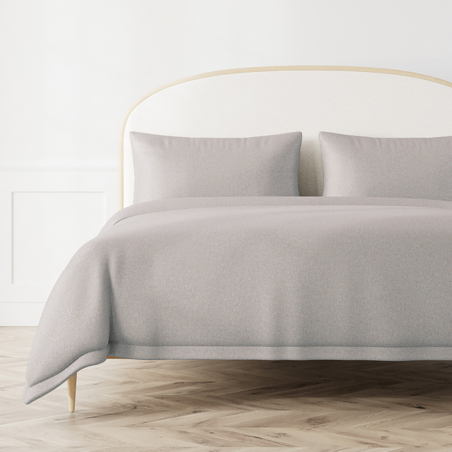 Ann Gish Platinum Queen Chino Coverlet