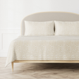 Ann Gish Quartz Queen Croc Coverlet