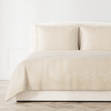 Ann Gish Ecru Queen Glacier Coverlet