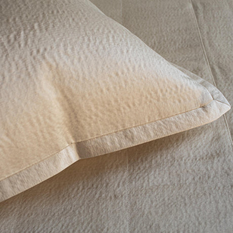 Ann Gish Champagne King Hammered Quilted Coverlet