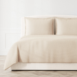 Ann Gish Ecru King Hollywood Coverlet
