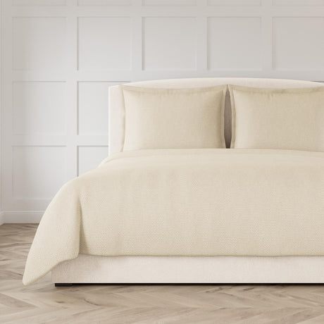 Ann Gish Ecru King Hollywood Coverlet