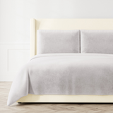 Ann Gish Silver Queen Modern Velvet Coverlet