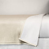 Ann Gish Pumice King Charmeuse Channel Quilt Coverlet