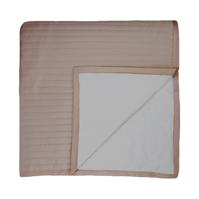 Ann Gish Sand King Charmeuse Channel Quilt Coverlet