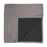 Ann Gish Metal Queen Charmeuse Channel Quilt Coverlet