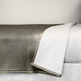 Ann Gish Metal Queen Charmeuse Channel Quilt Coverlet