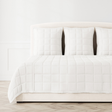 Ann Gish White King Panama Coverlet